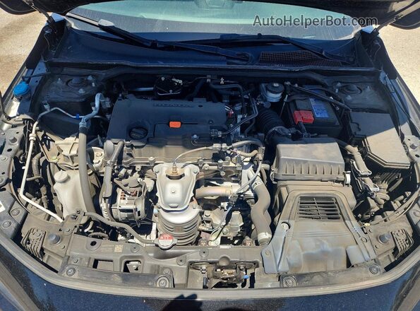 2HGFE2F51PH511945 2023 HONDA CIVIC Black Widok wnętrza z tyłu