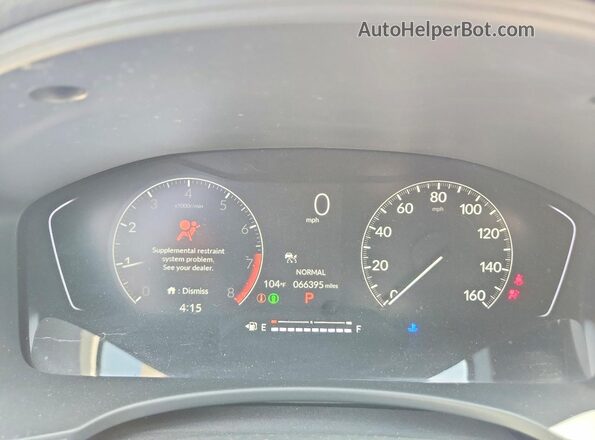 2HGFE2F51PH531418 2023 HONDA CIVIC Red Սարքավորումների վահանակի տեսք