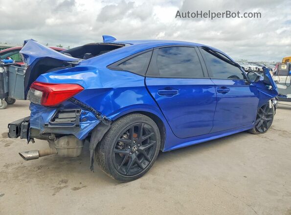 2HGFE2F51RH501953 2024 HONDA CIVIC Синий Задняя правая четверть