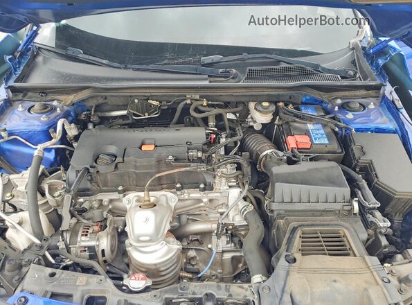 2HGFE2F51RH501953 2024 HONDA CIVIC Синий Вид задней части салона