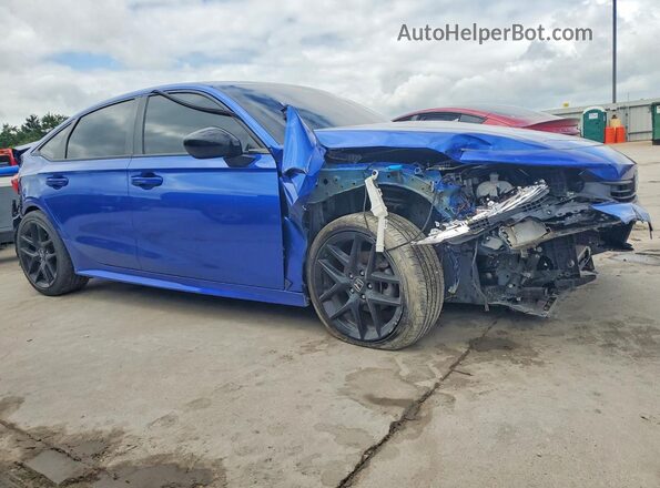 2HGFE2F51RH501953 2024 HONDA CIVIC Синий Передняя правая четверть