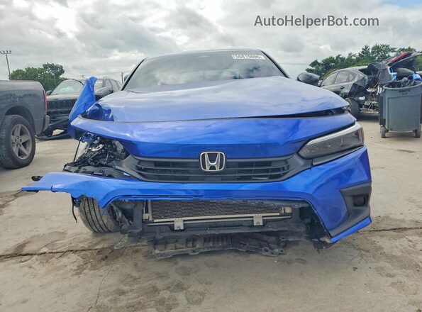 2HGFE2F51RH501953 2024 HONDA CIVIC Синий Вид спереди