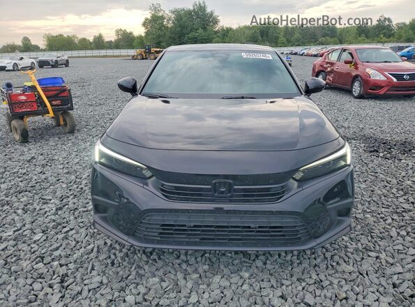 2HGFE2F51RH538615 2024 HONDA CIVIC Black Вид спереду