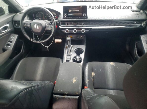 2HGFE2F51RH538615 2024 HONDA CIVIC Black Вид панелі приладів