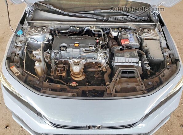 2HGFE2F51RH545399 2024 HONDA CIVIC Blue Rear interior view