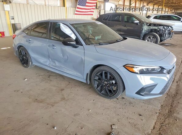 2HGFE2F51RH545399 2024 HONDA CIVIC Blue Front right
