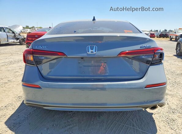 2HGFE2F51RH545483 2024 HONDA CIVIC Gray Вид ззаду