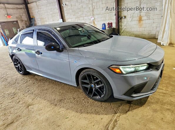 2HGFE2F51RH568570 2024 HONDA CIVIC Gray წინა მარჯვენა