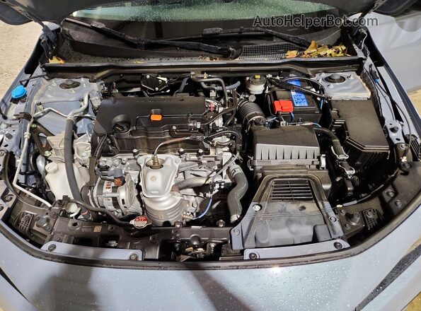 2HGFE2F51RH568570 2024 HONDA CIVIC Gray უკანა სალონის ხედი