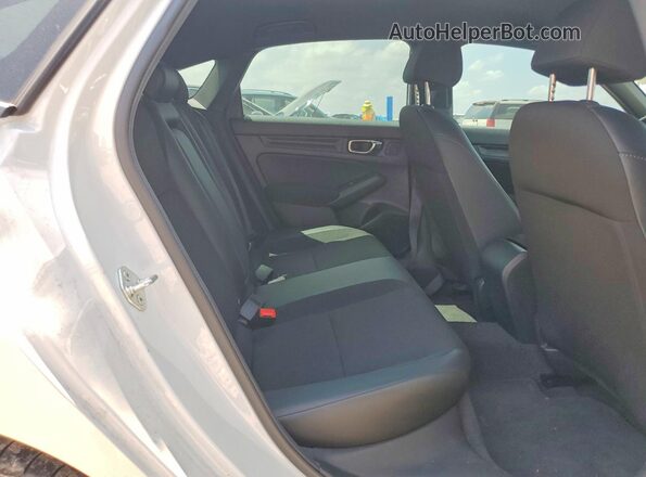 2HGFE2F51SH503997 2025 HONDA CIVIC White Հետևի նստատեղերի տեսք