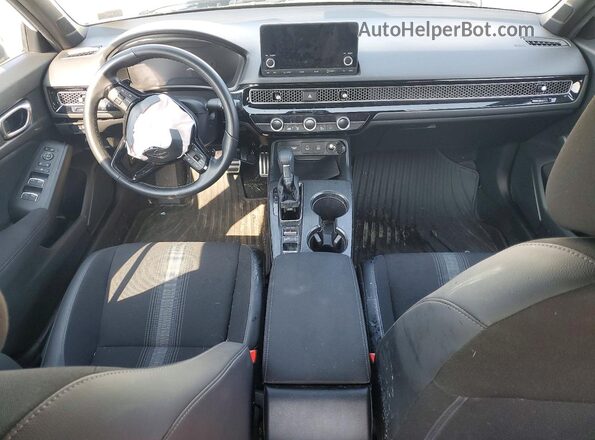 2HGFE2F51SH511954 2025 HONDA CIVIC Белый Вид панели приборов