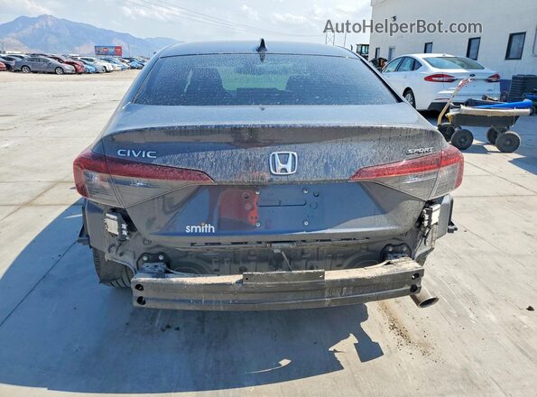 2HGFE2F51SH520766 2025 HONDA CIVIC Gray Вид ззаду