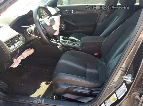 2HGFE2F51SH520766 2025 HONDA CIVIC Gray Вид салону спереду