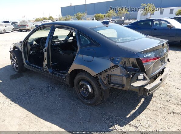 2HGFE2F51SH529547 2025 HONDA CIVIC Gray Trasero izquierdo
