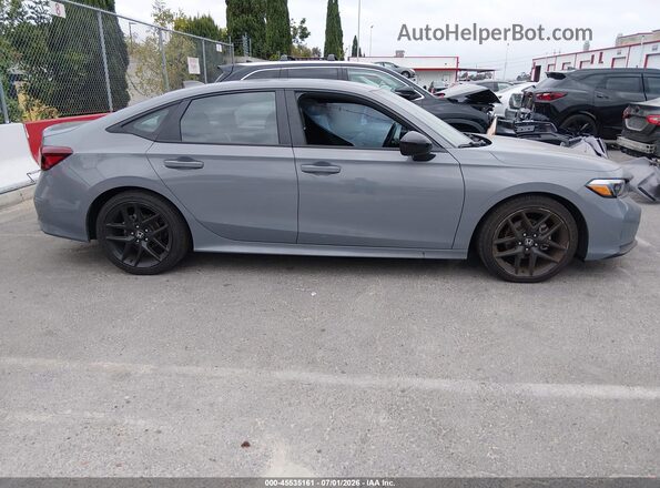 2HGFE2F51SH539236 2025 HONDA CIVIC Gray Սալոնի հետևի տեսք
