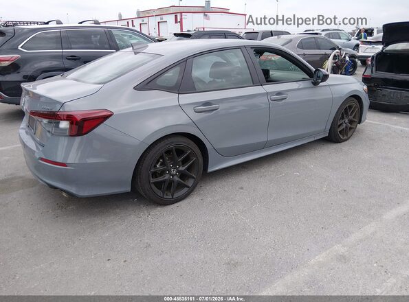 2HGFE2F51SH539236 2025 HONDA CIVIC Gray Հետևի աջ
