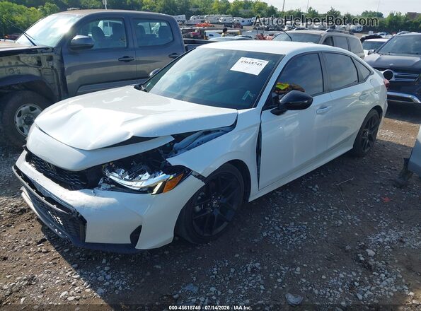 2HGFE2F51SH541777 2025 HONDA CIVIC White Przód lewy