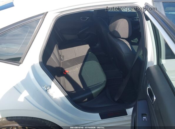 2HGFE2F51SH541777 2025 HONDA CIVIC White Widok naklejki z numerem VIN