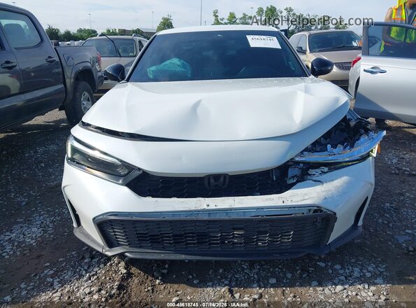 2HGFE2F51SH541777 2025 HONDA CIVIC White Widok wnętrza z tyłu