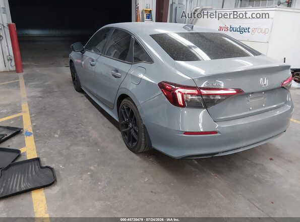 2HGFE2F51SH555193 2025 HONDA CIVIC Gray Trasero izquierdo