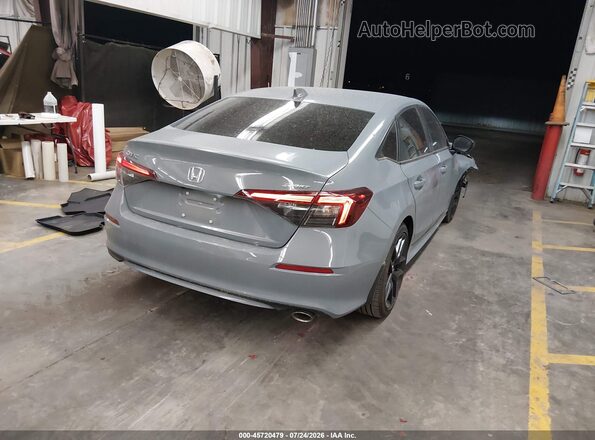 2HGFE2F51SH555193 2025 HONDA CIVIC Gray Trasero derecho