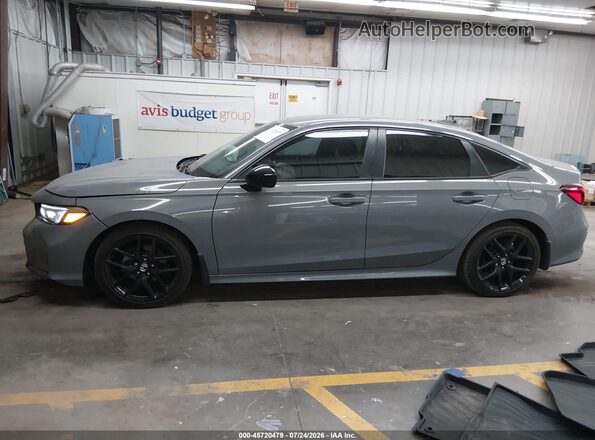 2HGFE2F51SH555193 2025 HONDA CIVIC Gray Vista interior de 360 grados