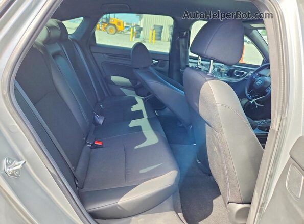 2HGFE2F51SH556134 2025 HONDA CIVIC Silver Вид задніх сидінь