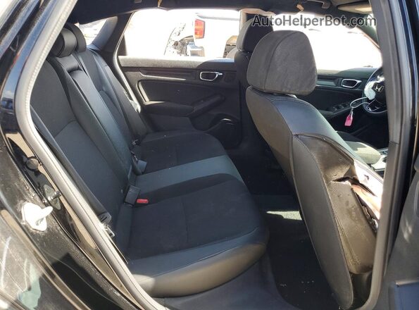2HGFE2F51SH572351 2025 HONDA CIVIC Black Вид задніх сидінь
