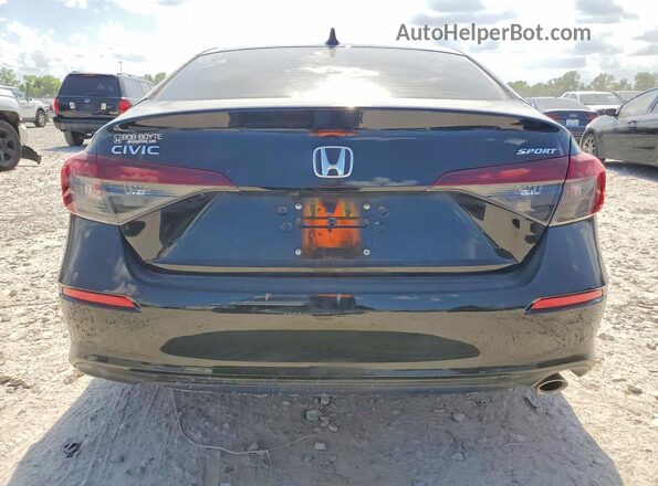2HGFE2F51SH572351 2025 HONDA CIVIC Black Вид ззаду