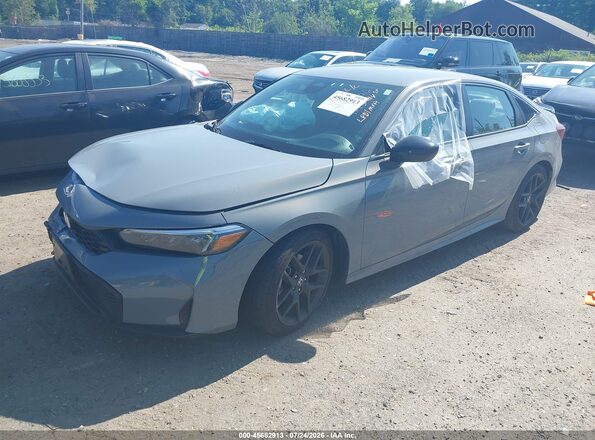 2HGFE2F51SH590915 2025 HONDA CIVIC Gray Przód lewy