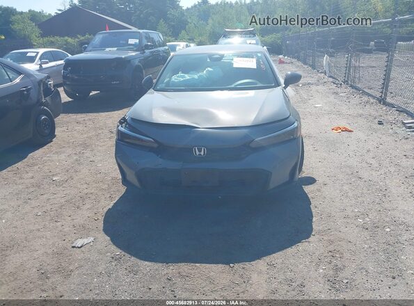 2HGFE2F51SH590915 2025 HONDA CIVIC Gray Widok z przodu
