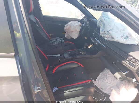 2HGFE2F51SH590915 2025 HONDA CIVIC Gray Widok wnętrza z przodu