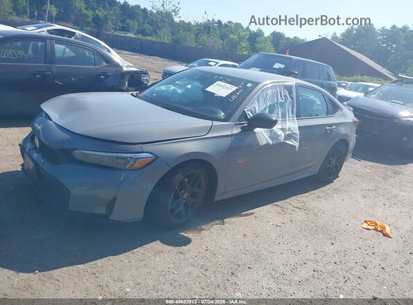 2HGFE2F51SH590915 2025 HONDA CIVIC Gray Widok wnętrza 360 stopni