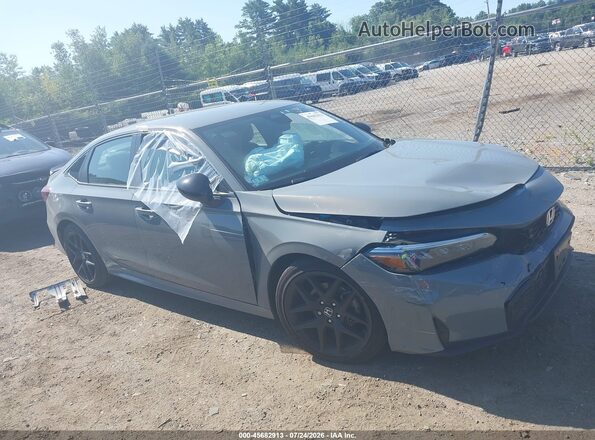 2HGFE2F51SH590915 2025 HONDA CIVIC Gray Widok wnętrza z tyłu