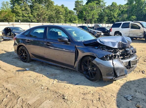 2HGFE2F51SH593622 2025 HONDA CIVIC Gray წინა მარჯვენა