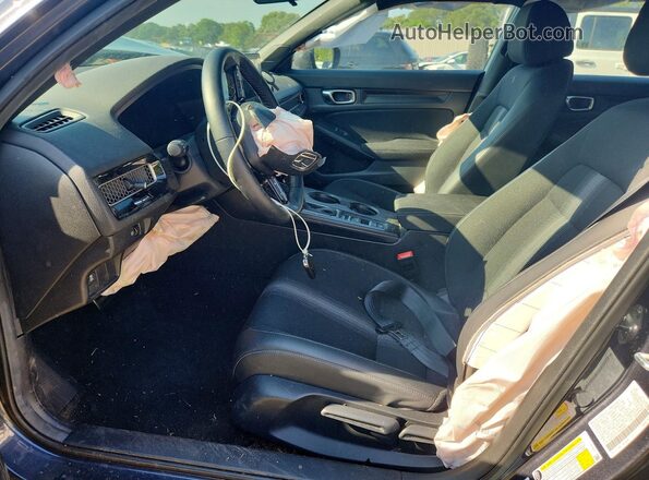 2HGFE2F51SH593622 2025 HONDA CIVIC Gray წინა სალონის ხედი