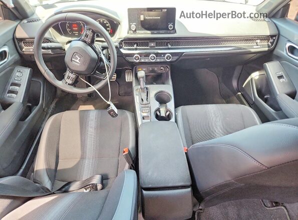 2HGFE2F51TH506237 2026 HONDA CIVIC Black წინა პანელის ხედი
