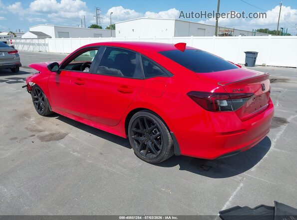 2HGFE2F51TH537309 2026 HONDA CIVIC Red Rear left