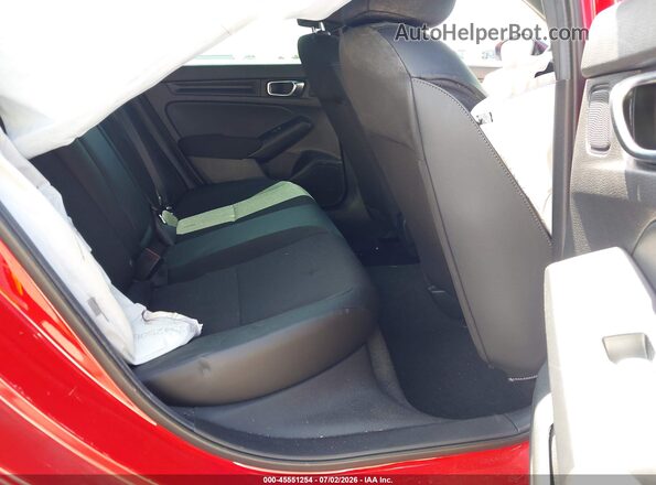 2HGFE2F51TH537309 2026 HONDA CIVIC Red VIN sticker view