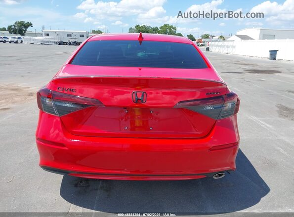 2HGFE2F51TH537309 2026 HONDA CIVIC Red 