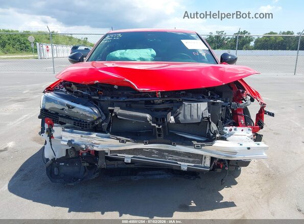 2HGFE2F51TH537309 2026 HONDA CIVIC Red Rear interior view