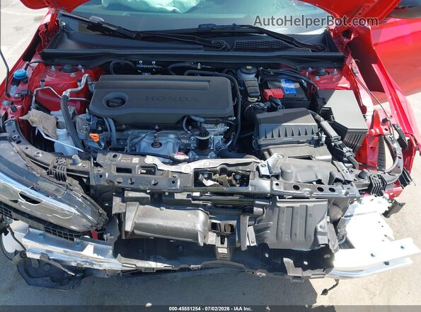 2HGFE2F51TH537309 2026 HONDA CIVIC Red Rear view