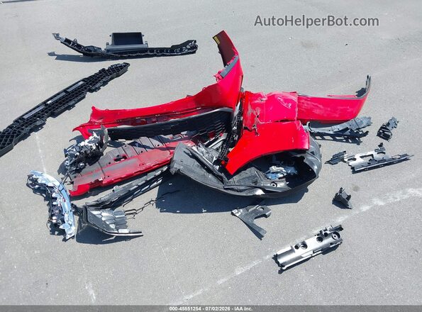 2HGFE2F51TH537309 2026 HONDA CIVIC Red Instrument cluster view