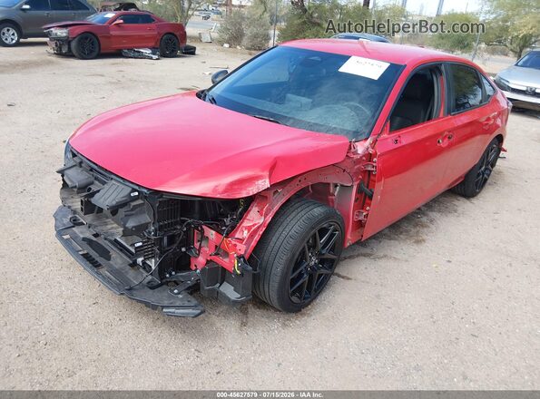 2HGFE2F51TH565871 2026 HONDA CIVIC Red Vista tres cuartos delantera izquierda