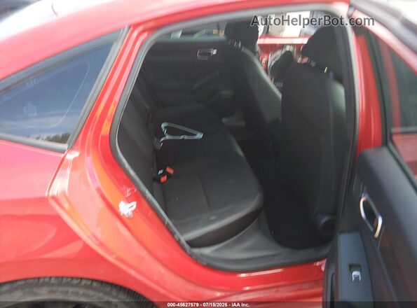 2HGFE2F51TH565871 2026 HONDA CIVIC Red Vista de la etiqueta del VIN