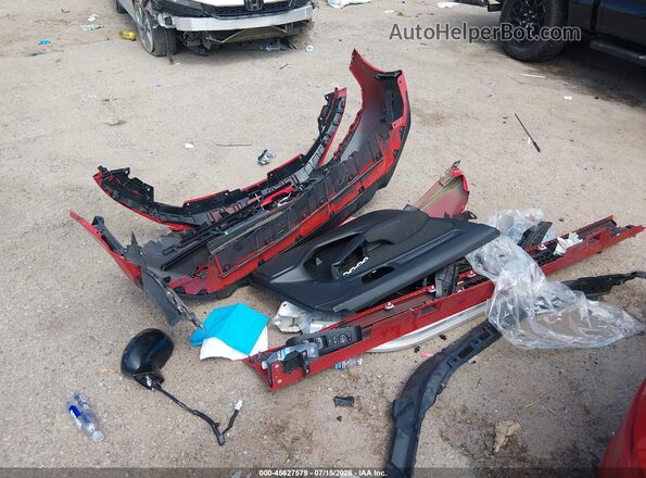 2HGFE2F51TH565871 2026 HONDA CIVIC Red Vista del salpicadero