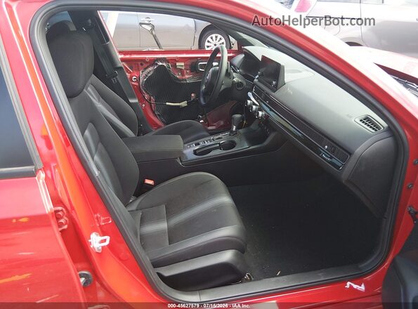 2HGFE2F51TH565871 2026 HONDA CIVIC Red Vista interior delantera