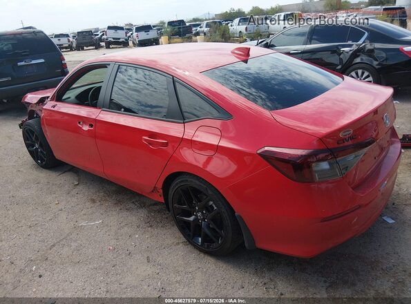 2HGFE2F51TH565871 2026 HONDA CIVIC Red Vista interior de 360 grados