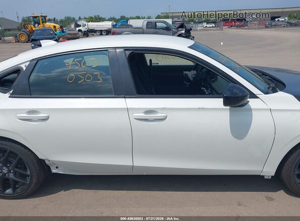 2HGFE2F51TH580791 2026 HONDA CIVIC White Սալոնի 360 աստիճան տեսք