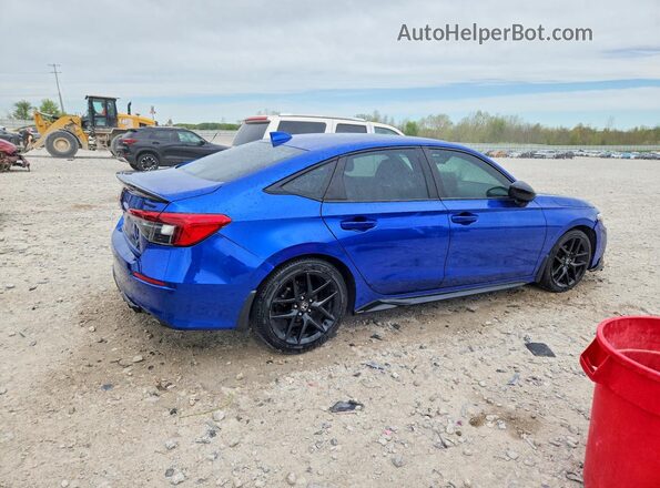 2HGFE2F52NH518769 2022 HONDA CIVIC Blue უკანა მარჯვენა